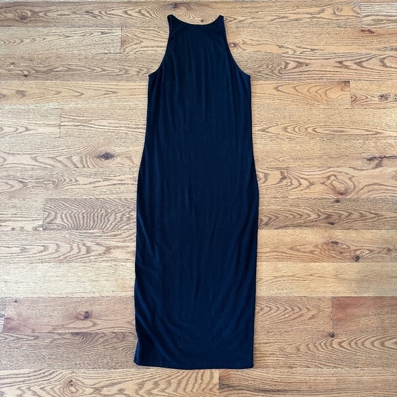 Athleta Midi Slimming Tank Dress in Black (Size XS) - Picture 7 of 7